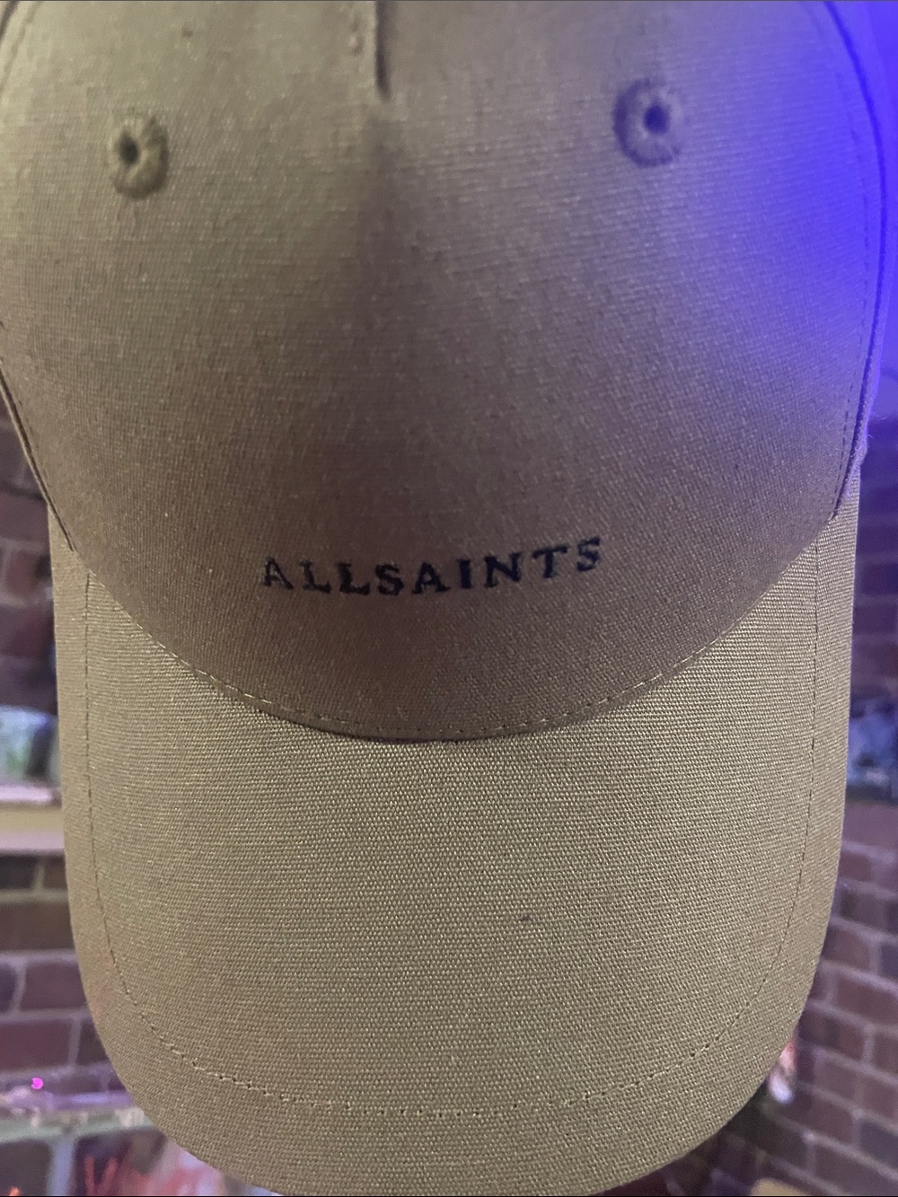 All Saints authentic snap back cap NWT - Picture 2 of 6